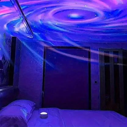 2-in-1 Northern Lights and Ocean Wave Projector with Enchanting Starry Sky Lights - A-1 Thread Vault