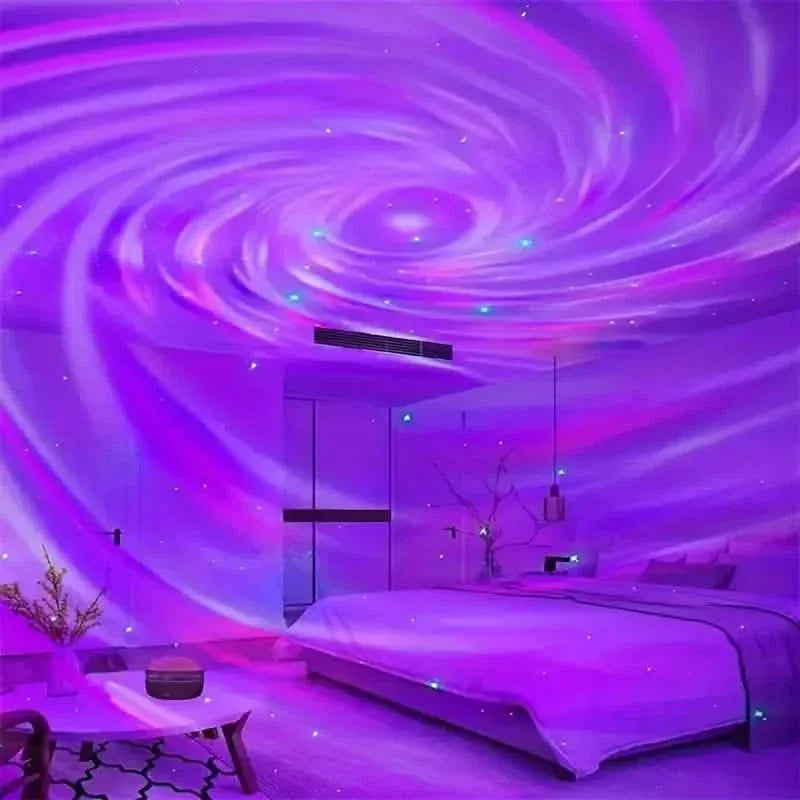 2-in-1 Northern Lights and Ocean Wave Projector with Enchanting Starry Sky Lights - A-1 Thread Vault