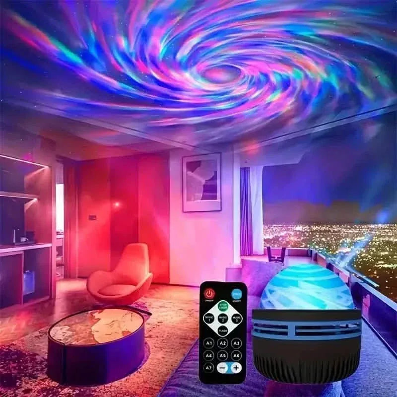 2-in-1 Northern Lights and Ocean Wave Projector with Enchanting Starry Sky Lights - A-1 Thread Vault