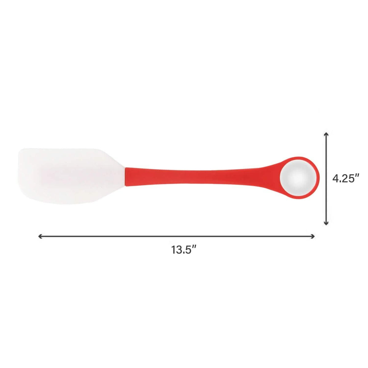 2-in-1 Silicone One Tablespoon Cookie Scoop and Spatula to Stir, Fold, Scrape - A-1 Thread Vault