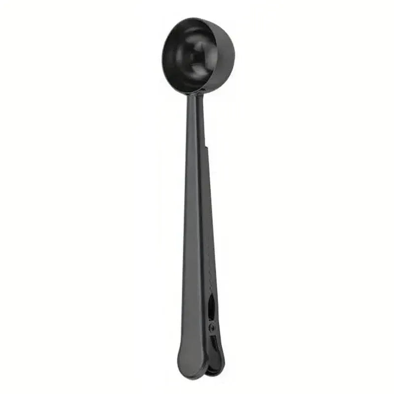 2-in-1 Stainless Steel Coffee Spoon and Sealing Clip - A-1 Thread Vault