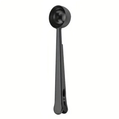 2-in-1 Stainless Steel Coffee Spoon and Sealing Clip - A-1 Thread Vault