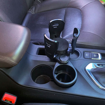 2-in-1 Universal Car Cup Mount Holder with Adjustable Base - A-1 Thread Vault