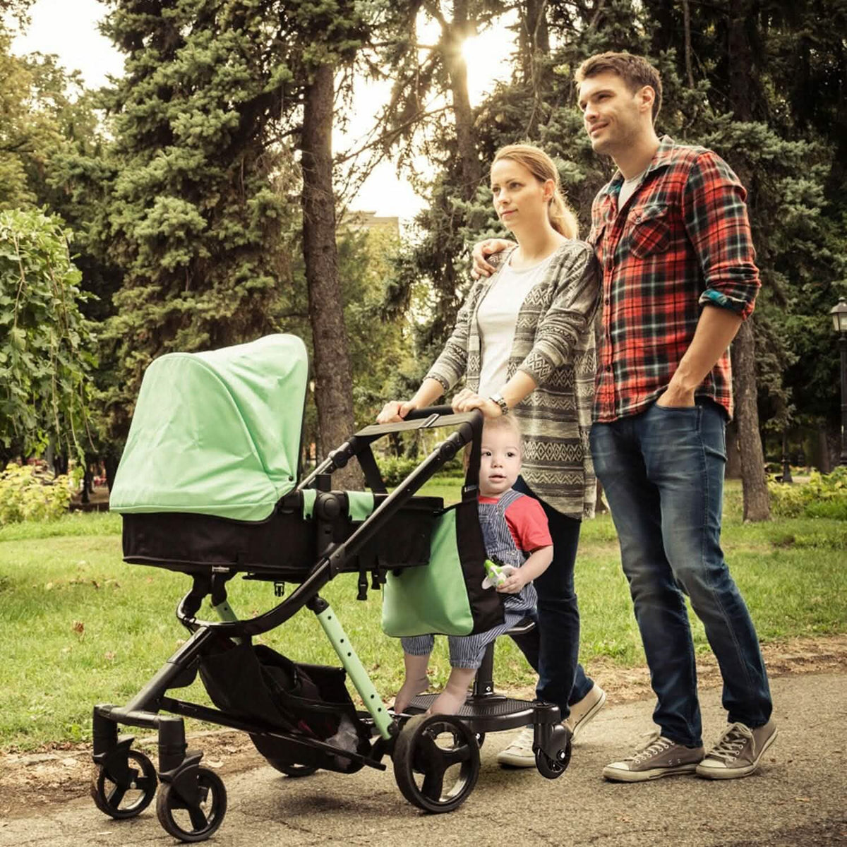 2-in-1 Universal Stroller Board - A-1 Thread Vault