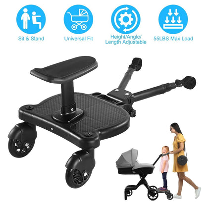 2-in-1 Universal Stroller Board - A-1 Thread Vault