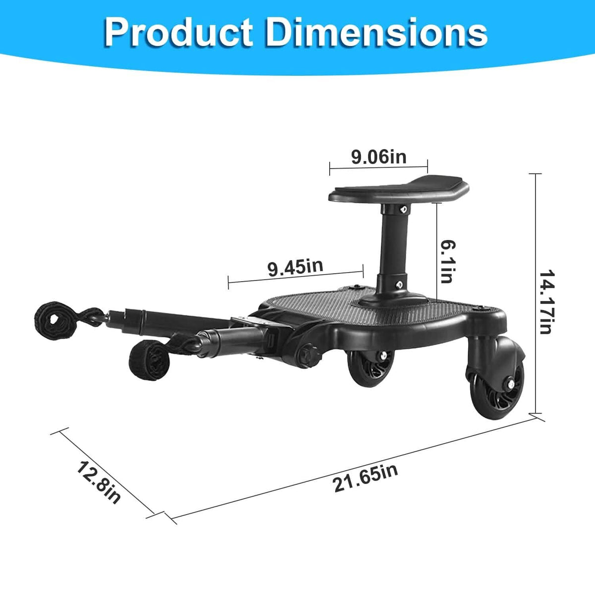 2-in-1 Universal Stroller Board - A-1 Thread Vault