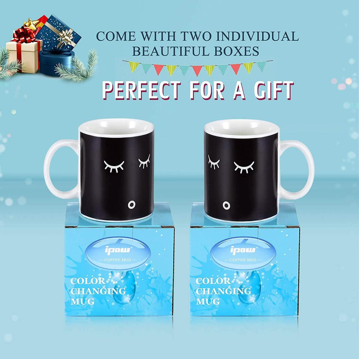 2-Pack: 12 Oz. Color Changing Magic Mug - A-1 Thread Vault