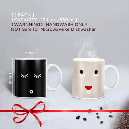 2-Pack: 12 Oz. Color Changing Magic Mug - A-1 Thread Vault