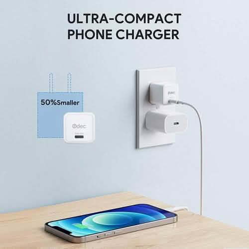 2-Pack: 20W iPhone Fast Charger Type C Wall Charging Adapter - A-1 Thread Vault