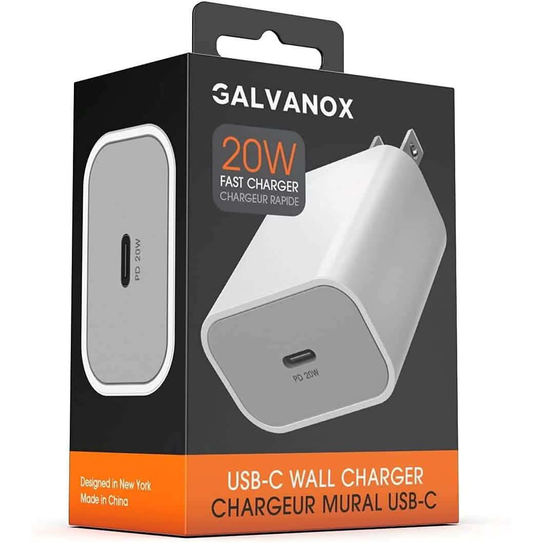 2-Pack: 20W USB-C Wall Charger Plug - Designed for Fast Charging - A-1 Thread Vault