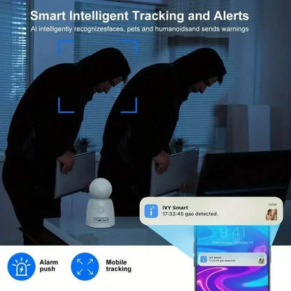 2-Pack: 2K Indoor Security Camera | 2-Way Audio & Video Call + Night Vision - A-1 Thread Vault