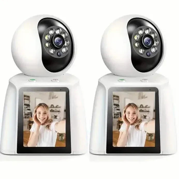 2-Pack: 2K Indoor Security Camera | 2-Way Audio & Video Call + Night Vision - A-1 Thread Vault