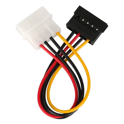 2-Pack: 4 Pin Male To 15Pin Female Data Cable Adapter - A-1 Thread Vault