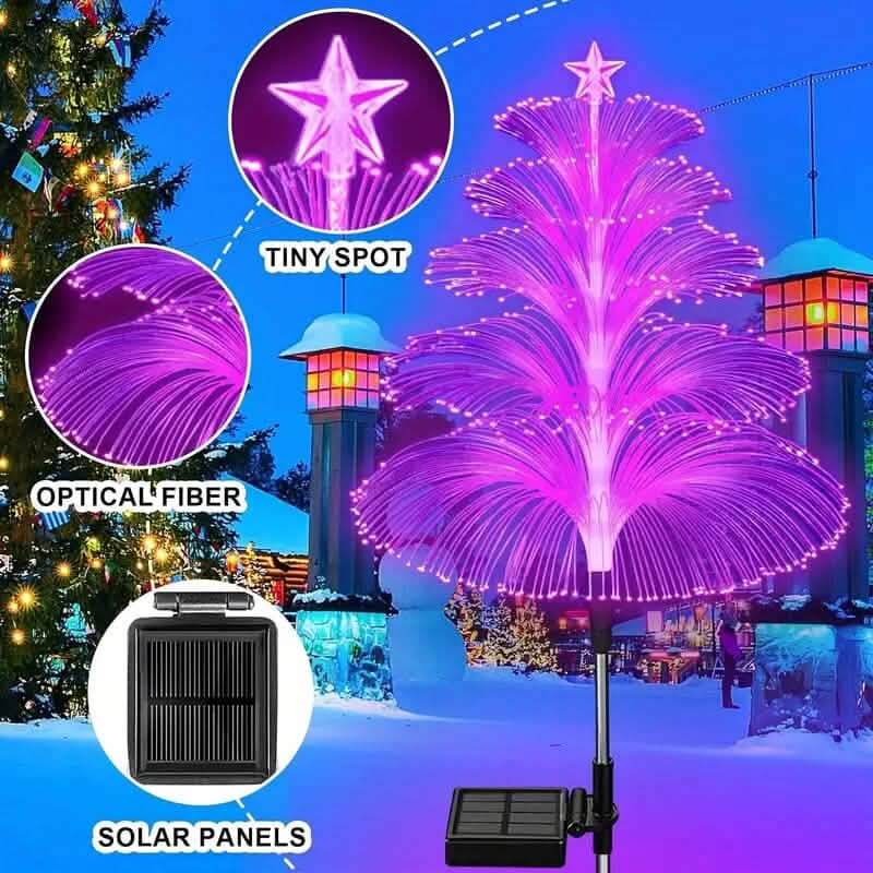 2-Pack: 7 Color-Changing LED Solar Jellyfish Lights - A-1 Thread Vault