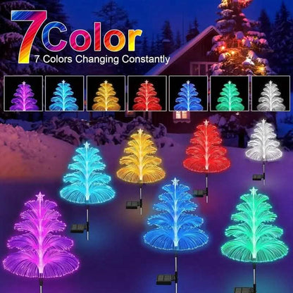 2-Pack: 7 Color-Changing LED Solar Jellyfish Lights - A-1 Thread Vault