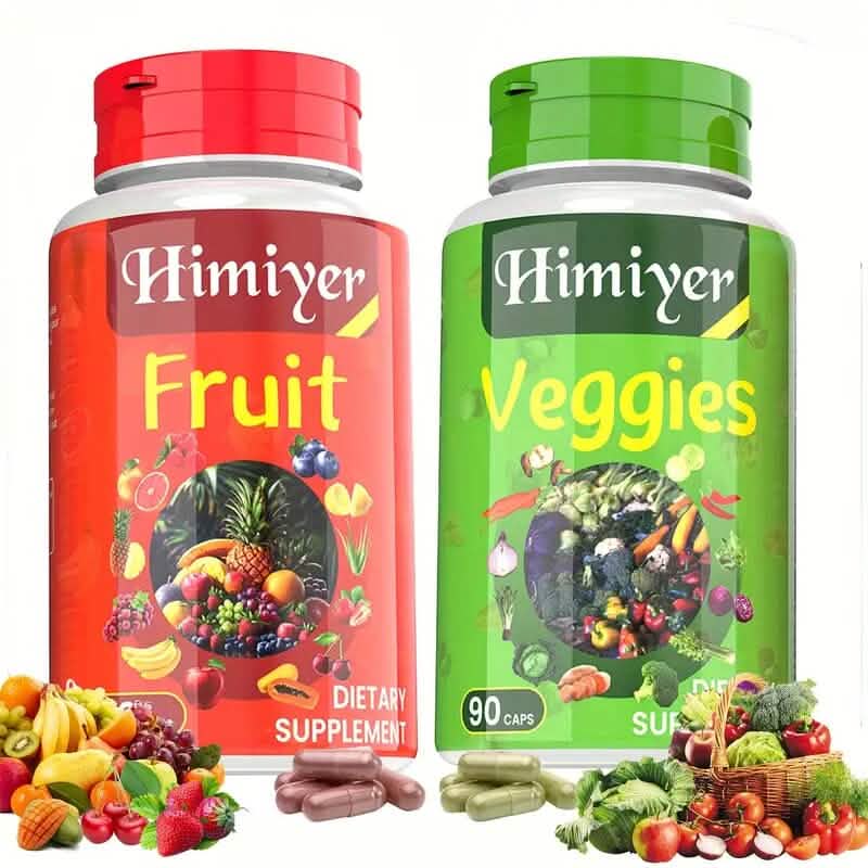 2-Pack: 90-Day Fruit and Veggie Supplements Bundle - A-1 Thread Vault