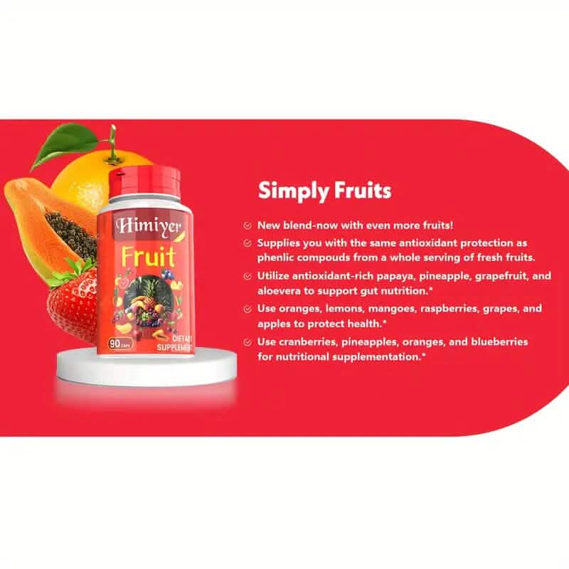 2-Pack: 90-Day Fruit and Veggie Supplements Bundle - A-1 Thread Vault
