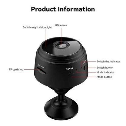 2-Pack: A9 Mini Camera HD 720P 2.4G Wifi IP Camera - A-1 Thread Vault