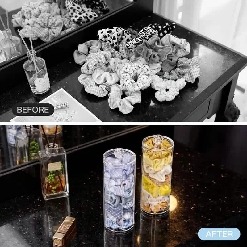 2-Pack: Acrylic Scrunchie Holder Organizer - A-1 Thread Vault