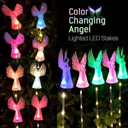 2-Pack: Angel Solar Garden Lights - A-1 Thread Vault