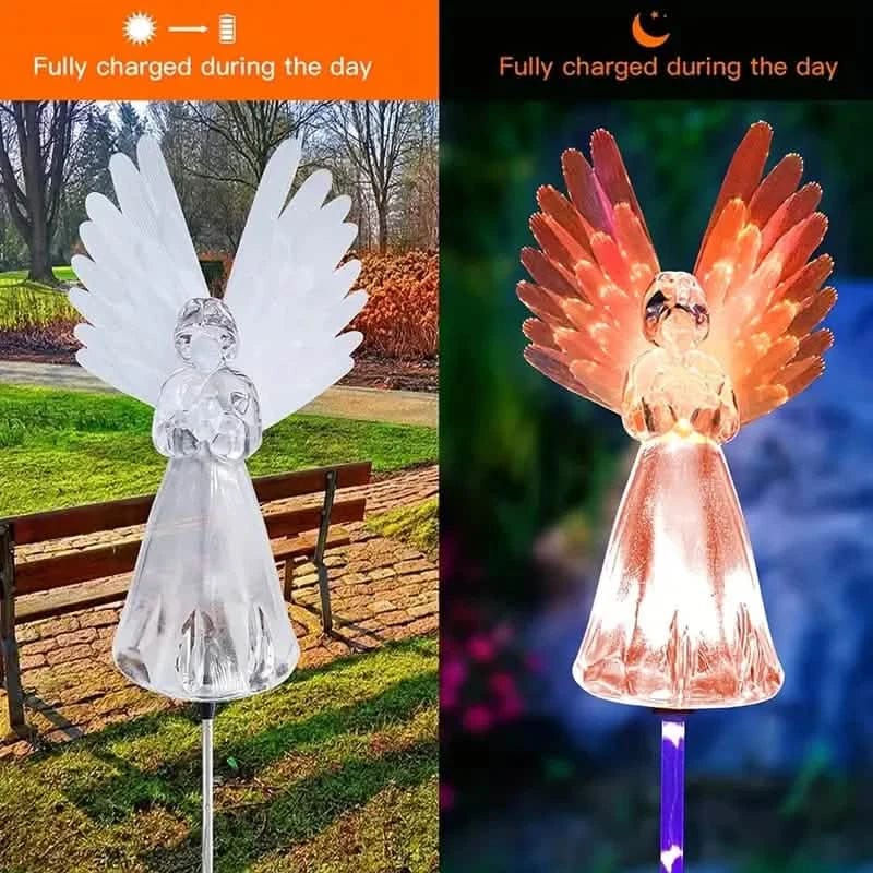 2-Pack: Angel Solar Garden Lights - A-1 Thread Vault