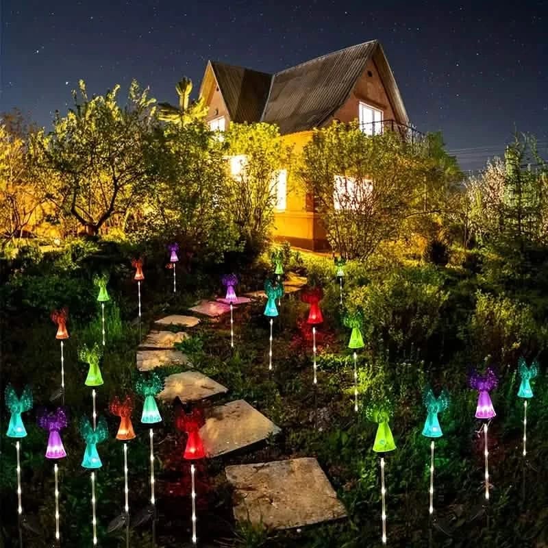 2-Pack: Angel Solar Garden Lights - A-1 Thread Vault