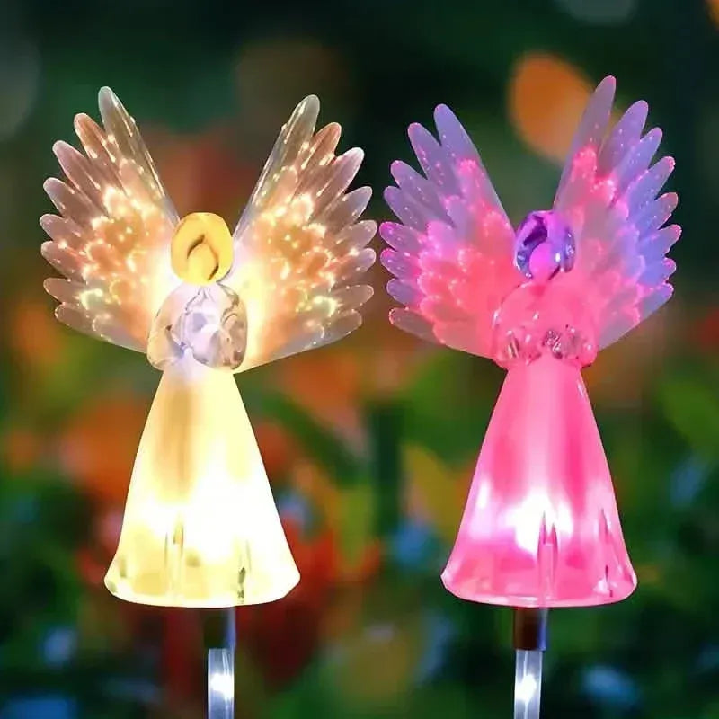 2-Pack: Angel Solar Garden Lights - A-1 Thread Vault