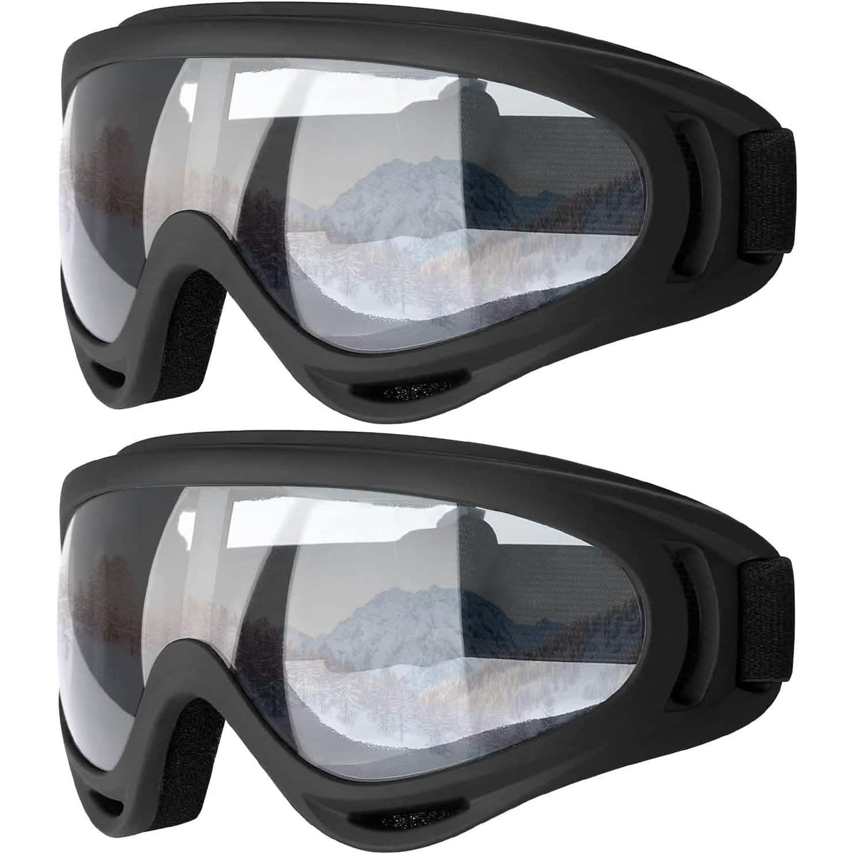 2-Pack: Anti-Scratch Dustproof Sports Goggles - A-1 Thread Vault