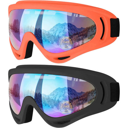 2-Pack: Anti-Scratch Dustproof Sports Goggles - A-1 Thread Vault