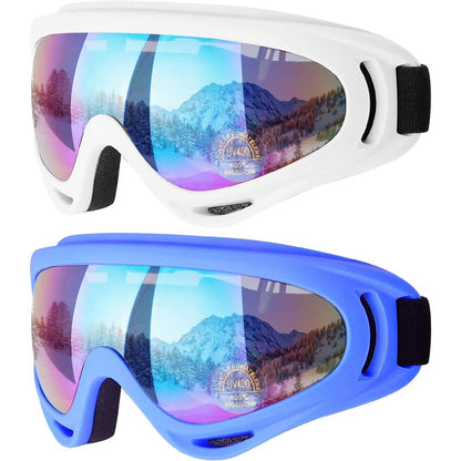 2-Pack: Anti-Scratch Dustproof Sports Goggles - A-1 Thread Vault