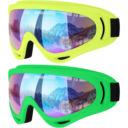 2-Pack: Anti-Scratch Dustproof Sports Goggles - A-1 Thread Vault