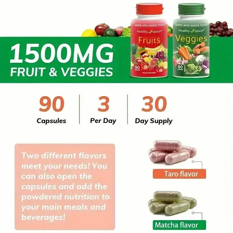 2-Pack: Balance Of Nature Fruit & Vegetables Food Supplement - A-1 Thread Vault