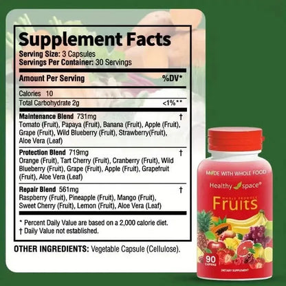 2-Pack: Balance Of Nature Fruit & Vegetables Food Supplement - A-1 Thread Vault