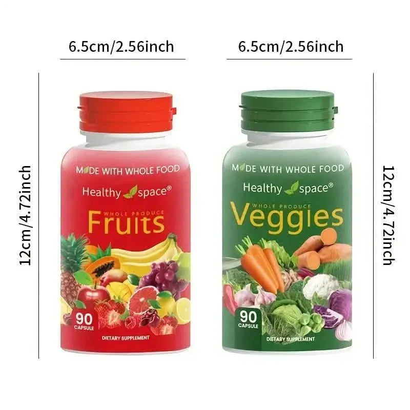 2-Pack: Balance Of Nature Fruit & Vegetables Food Supplement - A-1 Thread Vault