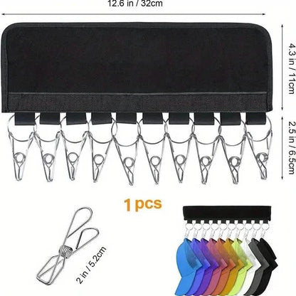 2-Pack: Baseball Cap Organizer Hanger - A-1 Thread Vault