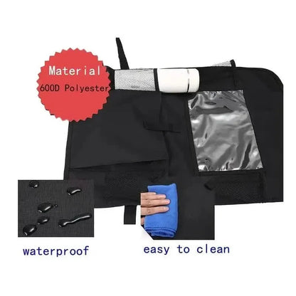 2-Pack: Car Backseat Organizer with Touch Screen Tablet Holder - A-1 Thread Vault