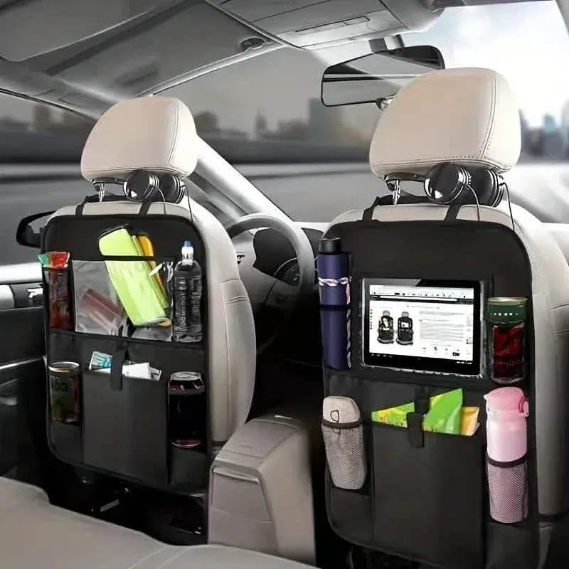 2-Pack: Car Backseat Organizer with Touch Screen Tablet Holder - A-1 Thread Vault