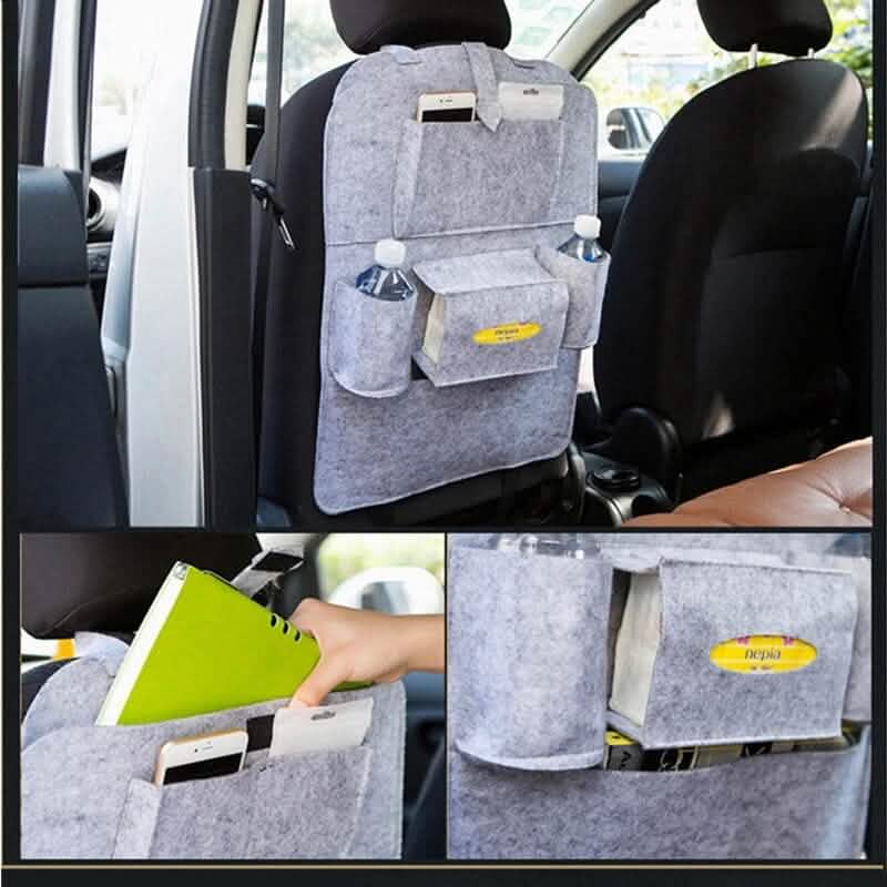 2-Pack: Car Seat Back Storage Bag Multifunctional Adjustable Backseat Storage Bag - A-1 Thread Vault