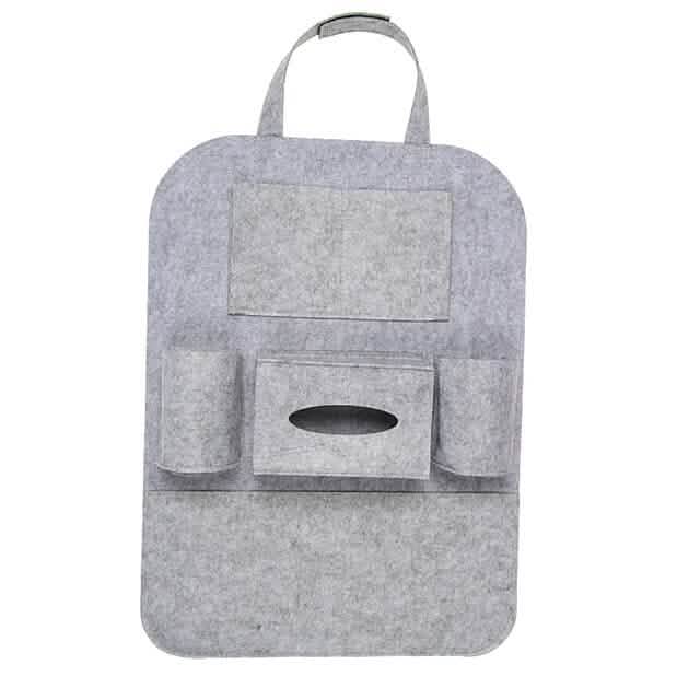 2-Pack: Car Seat Back Storage Bag Multifunctional Adjustable Backseat Storage Bag - A-1 Thread Vault