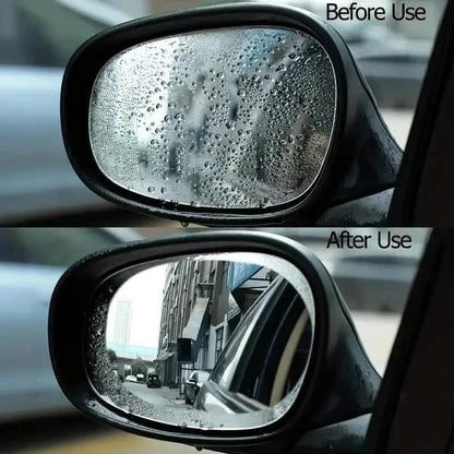 2-Pack: Car Waterproof Transparent Film Rearview Mirror Protection - A-1 Thread Vault