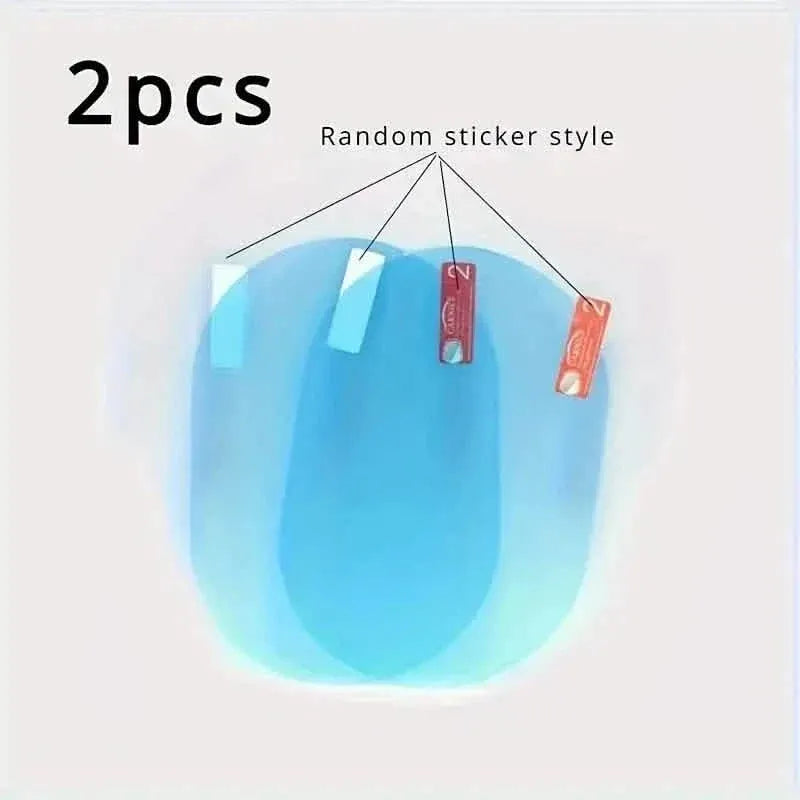 2-Pack: Car Waterproof Transparent Film Rearview Mirror Protection - A-1 Thread Vault