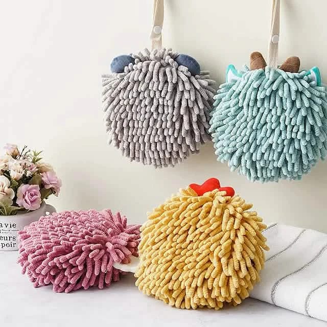 2-Pack: Chenille Hand Towels - A-1 Thread Vault