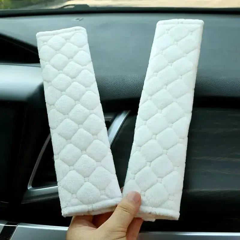 2-Pack: ComfortMax Padded Seat Belt Covers - Universal Fit - A-1 Thread Vault