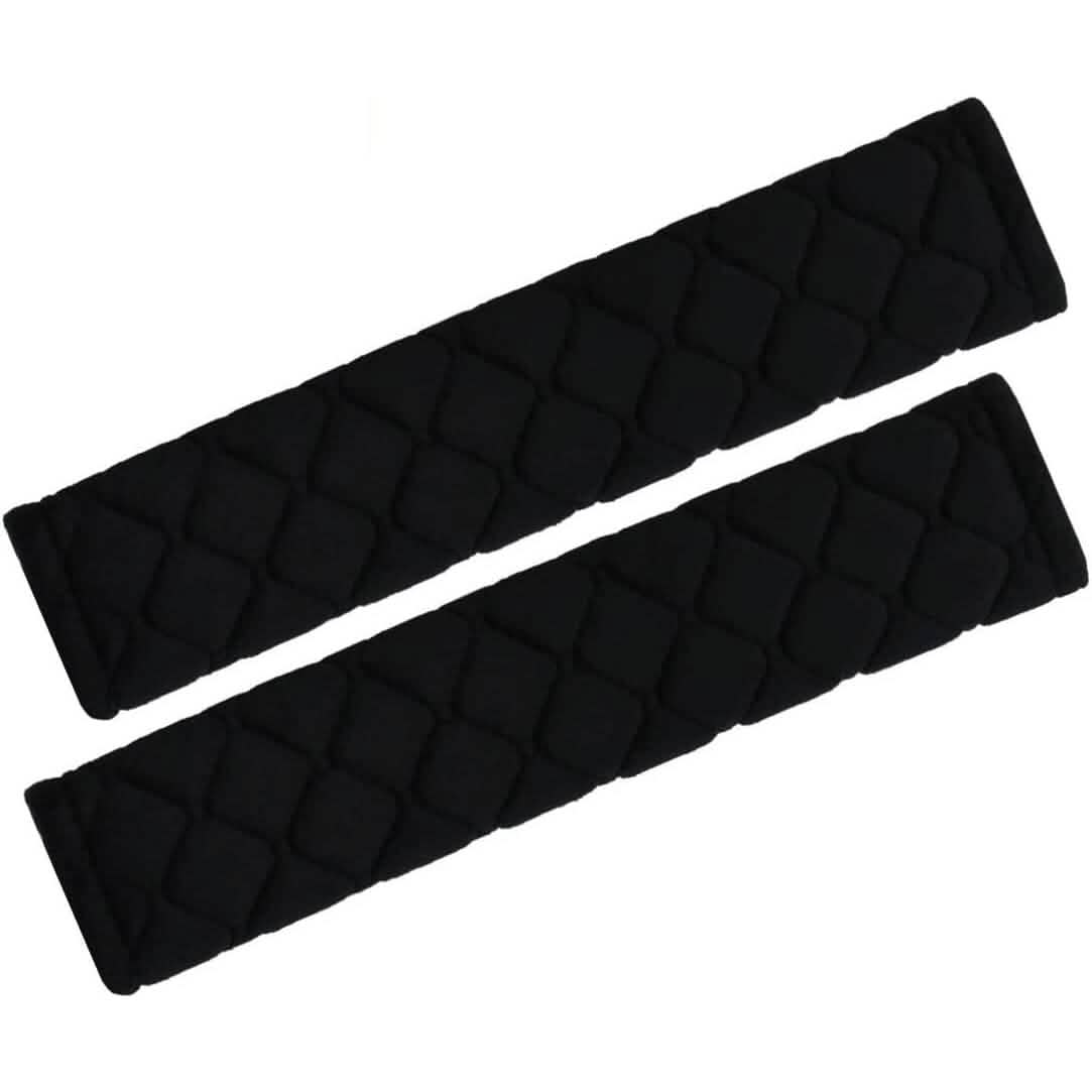 2-Pack: ComfortMax Padded Seat Belt Covers - Universal Fit - A-1 Thread Vault