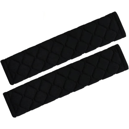 2-Pack: ComfortMax Padded Seat Belt Covers - Universal Fit - A-1 Thread Vault