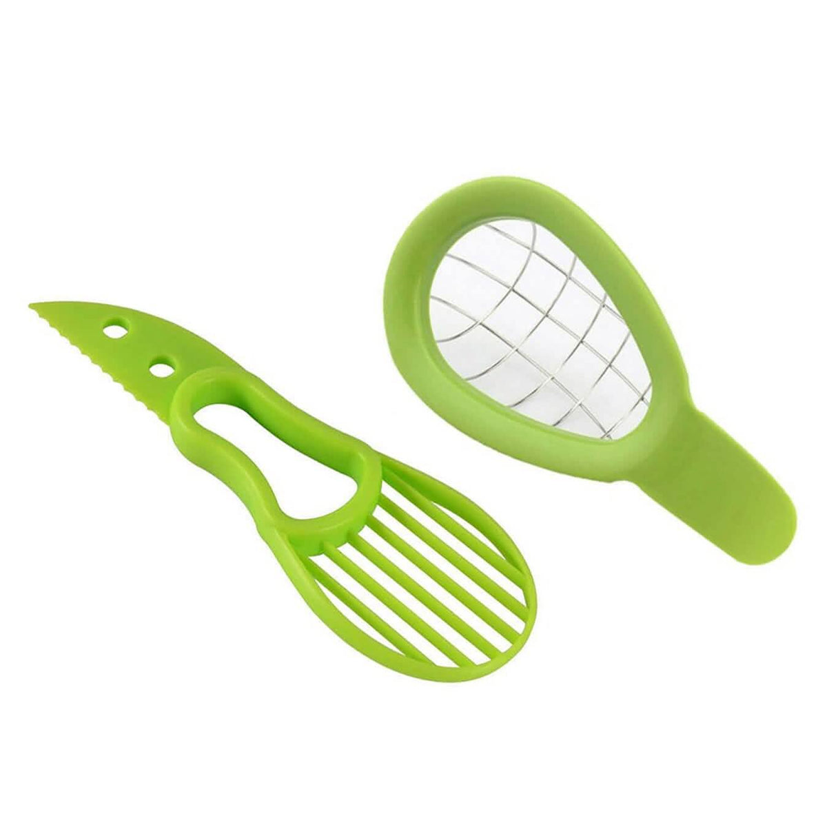 2-Pack: Complete Avocado Slicer Seed Remover Cubber Cutter - A-1 Thread Vault