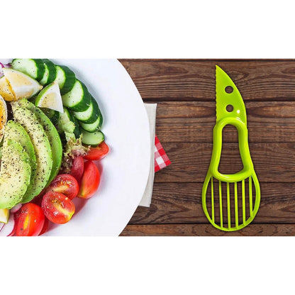 2-Pack: Complete Avocado Slicer Seed Remover Cubber Cutter - A-1 Thread Vault