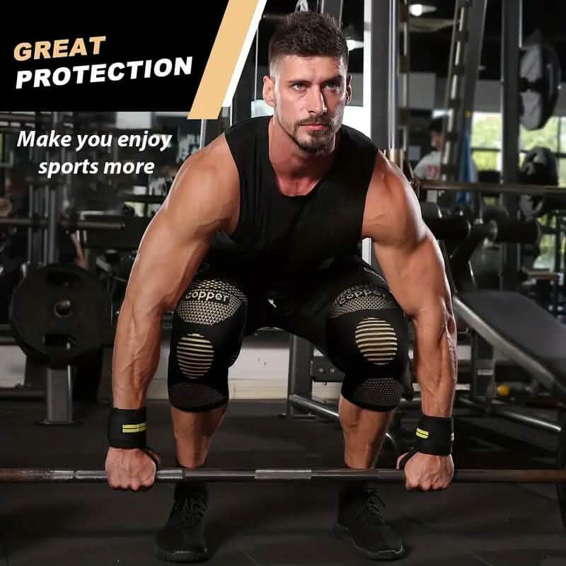 2-Pack: Copper Compression Knee Brace - A-1 Thread Vault
