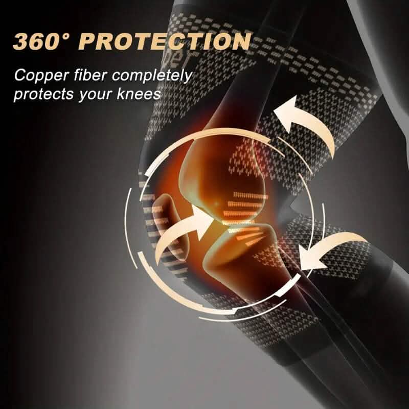 2-Pack: Copper Compression Knee Brace - A-1 Thread Vault