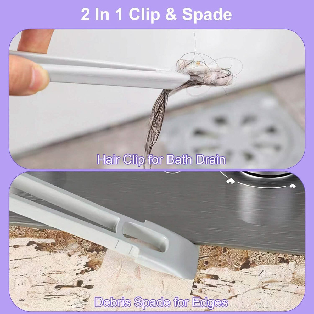 2-Pack: Crevice Cleaning Brush Stiff Bristle Brush Gap Cleaner - A-1 Thread Vault